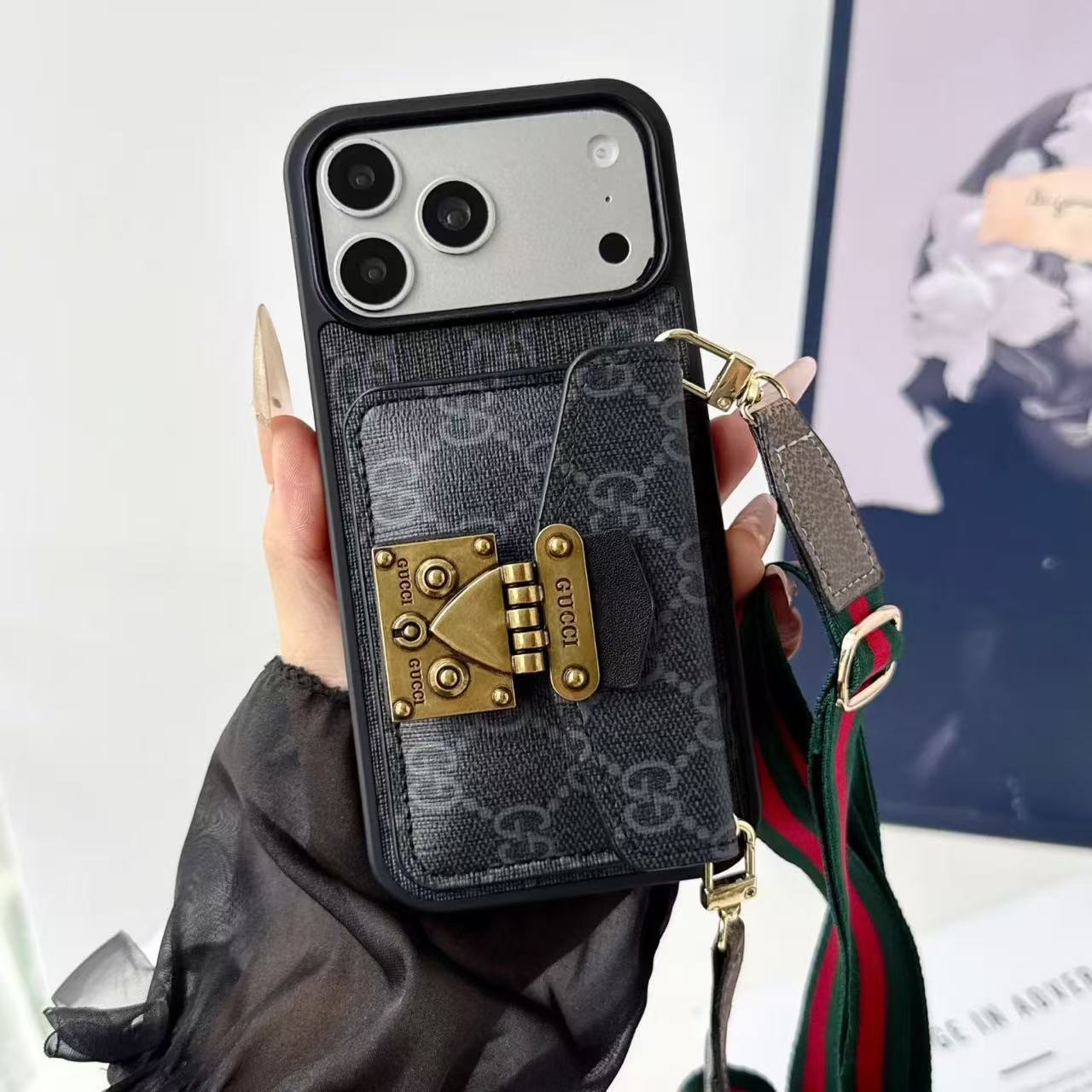 Handyhülle mit Kettendesign für das iPhone