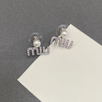 Orecchini di lusso con strass