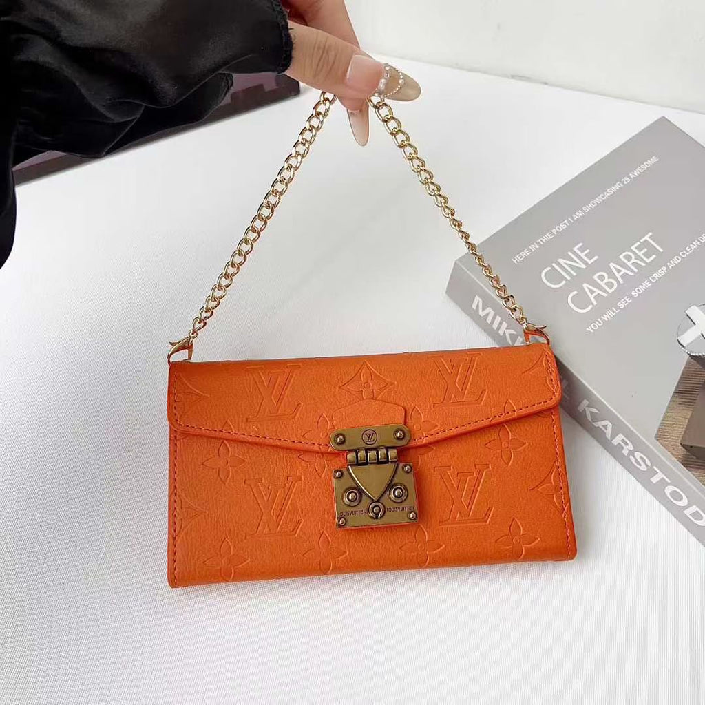 Chain Wallet Phone Case For iPhone