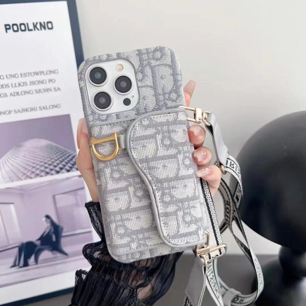 Graue mehrfarbige Handyhülle für iPhone