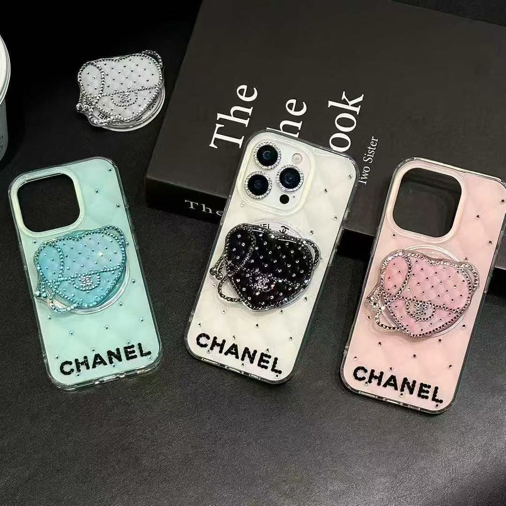 Heart Holder MagSafe Phone Case For iPhone