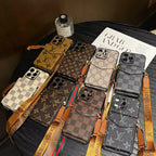 Elegante Crossbody-Handyhülle für das iPhone