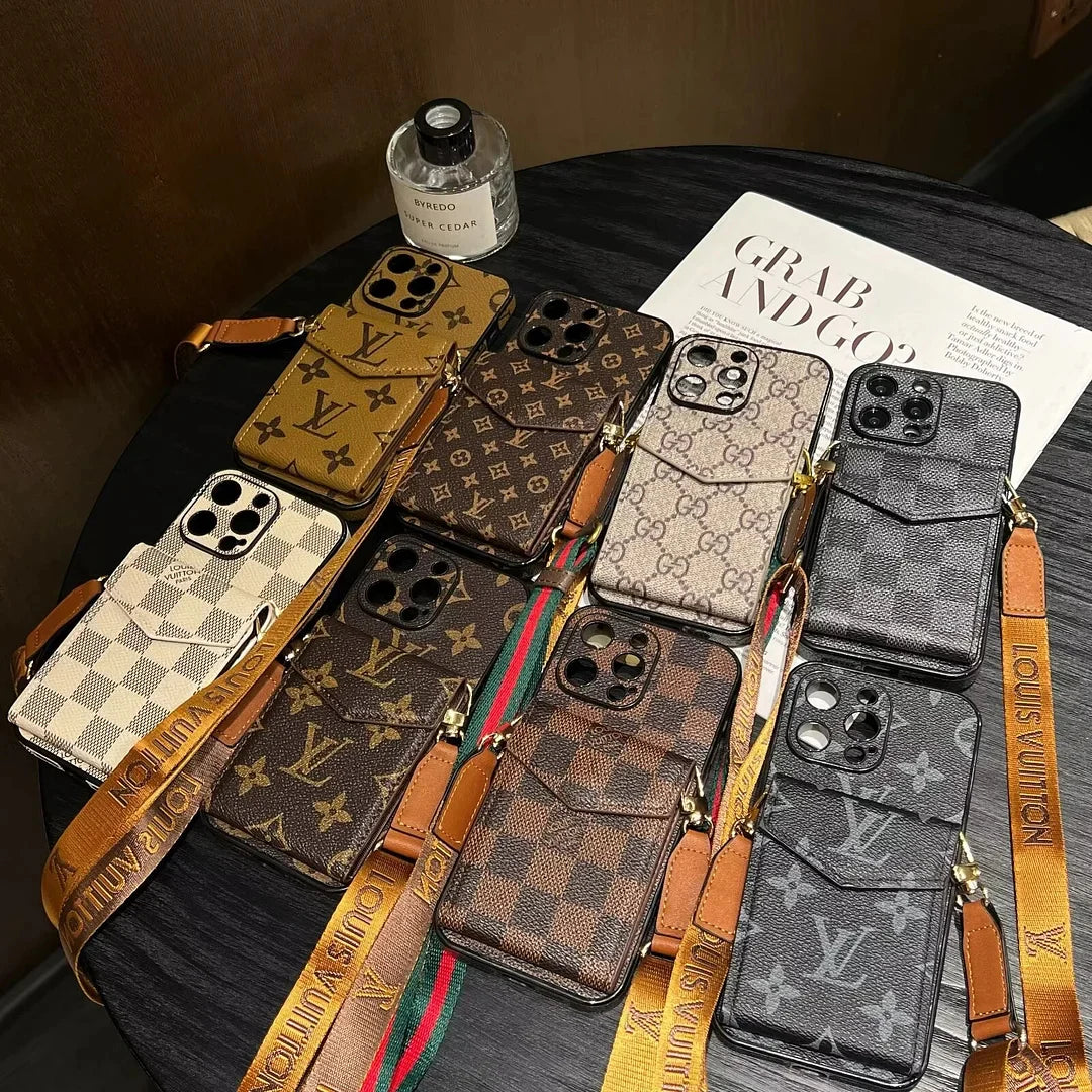Elegante Crossbody-Handyhülle für das iPhone