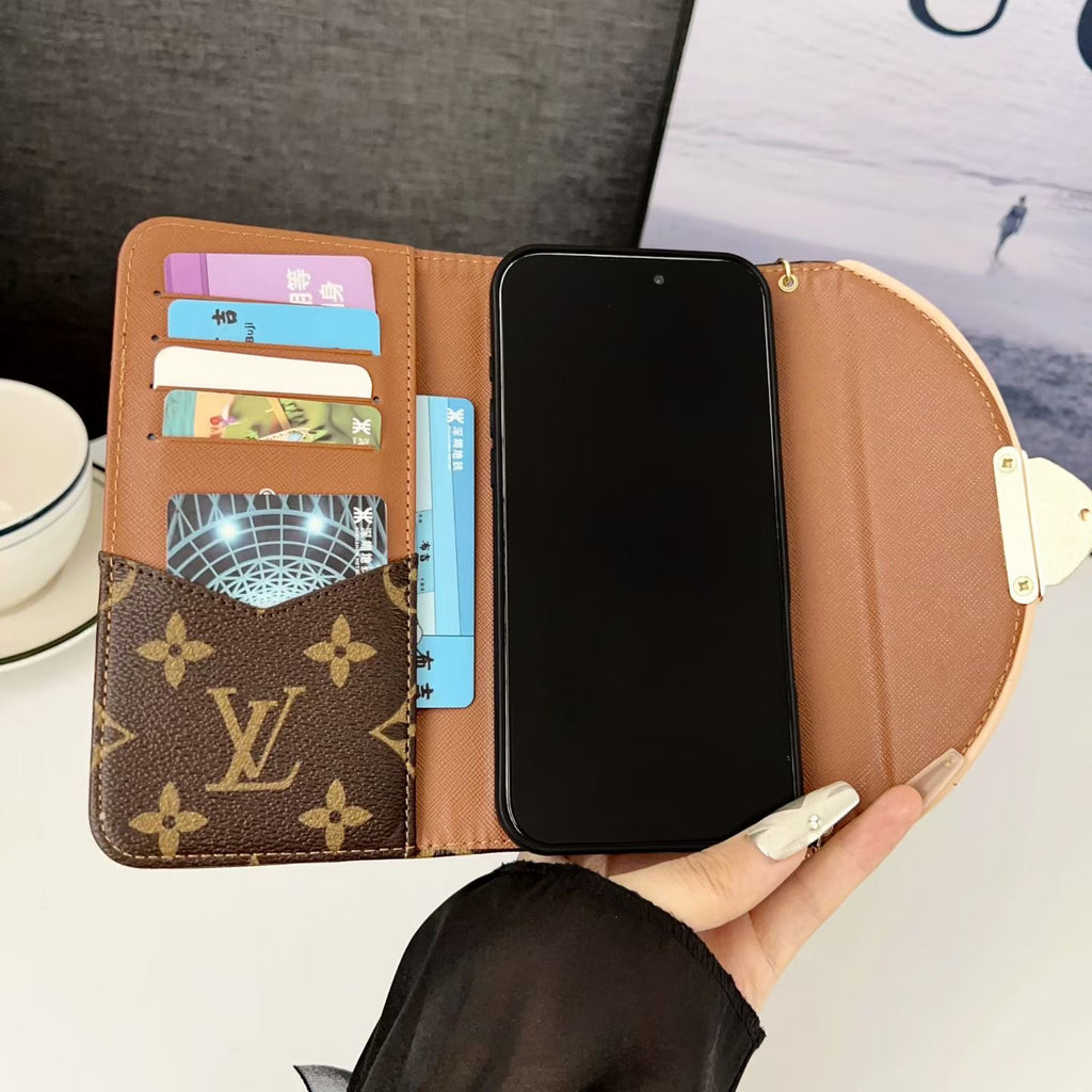 New Wallet Design Phone Cover For iPhone