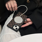 Brown Card MagSafe Phone Case For iPhone