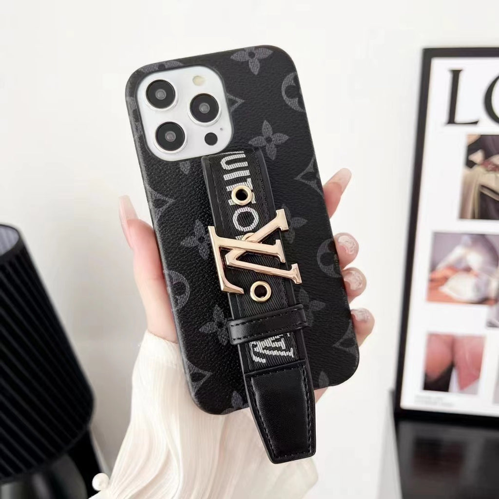 Klassische Handyhülle mit Nähten für das iPhone