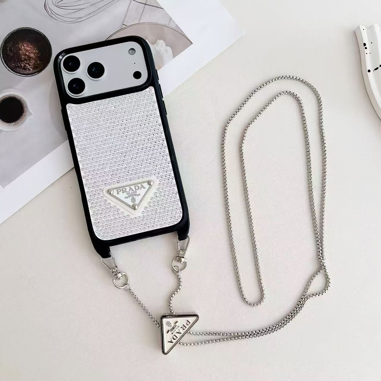 Bling Chain Trendy Phone Case For iPhone