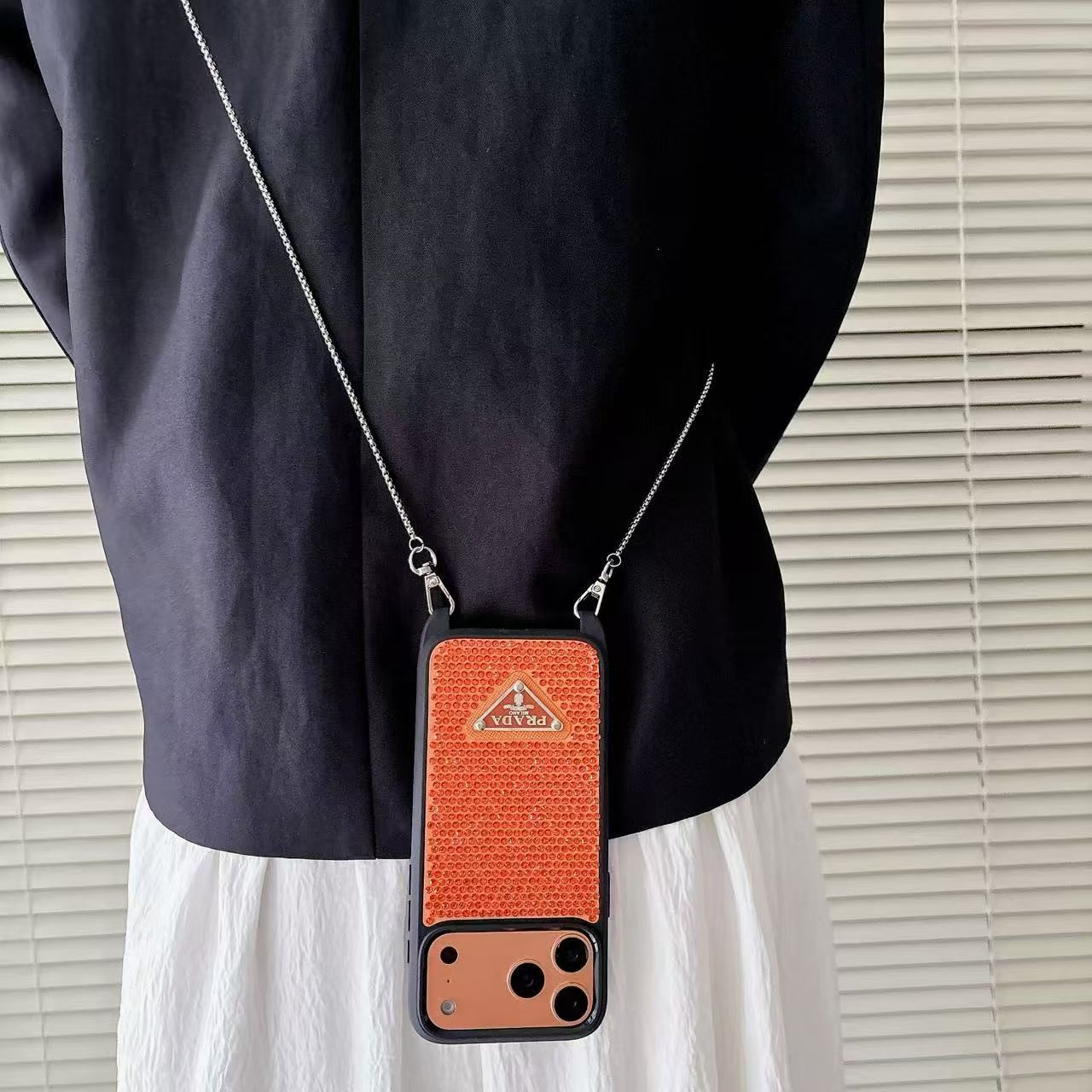 Bling Chain Trendy Phone Case For iPhone