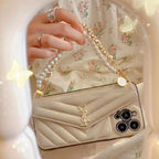 Pearl Floral Phone Case For iPhone