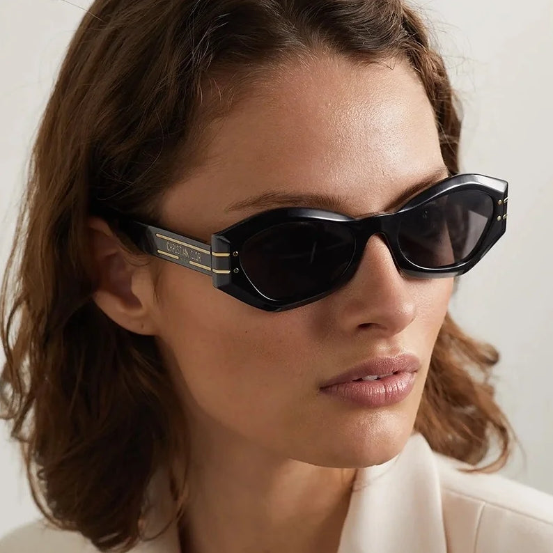 Sonnenbrille mit sechseckigem Rahmen in 5 Farben