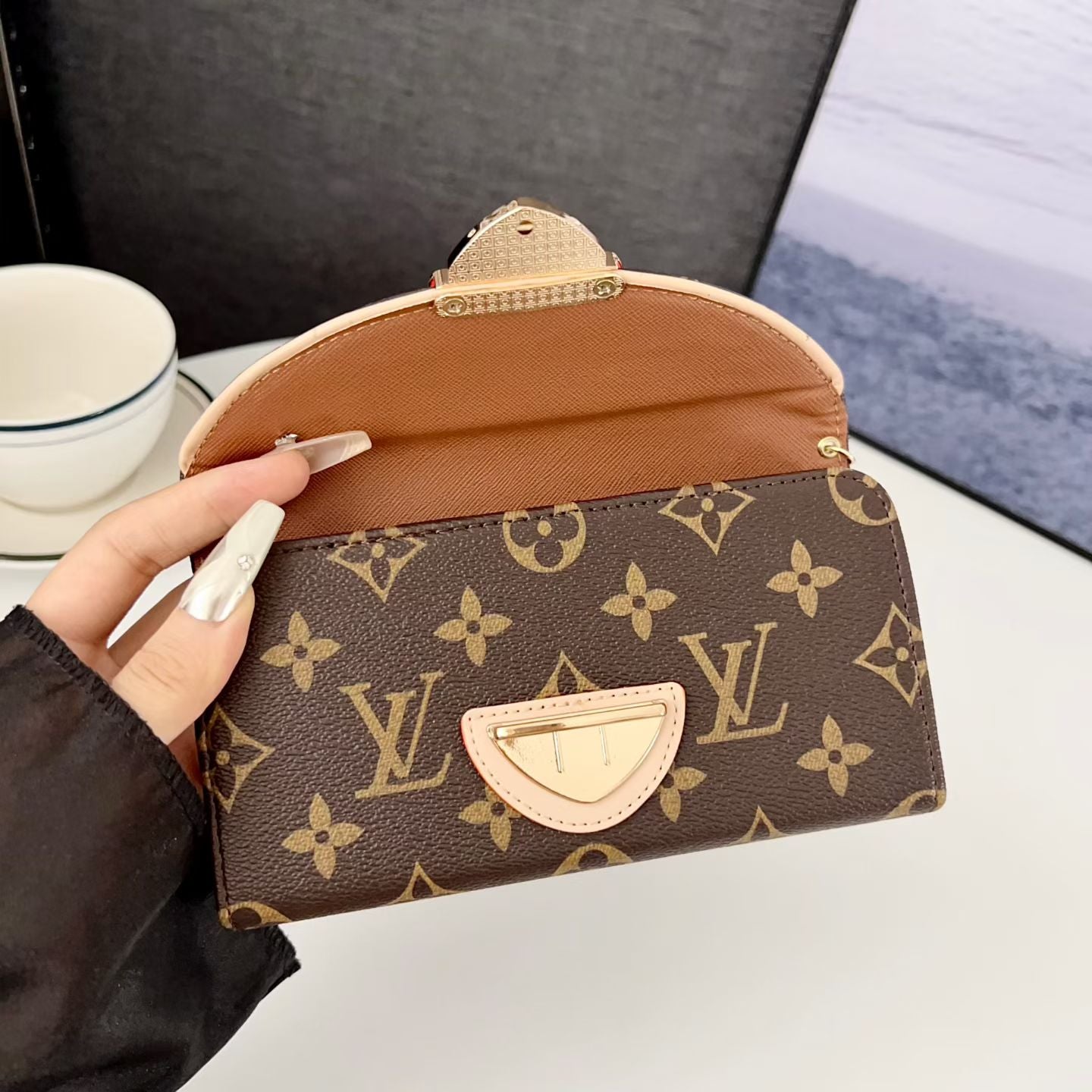 New Wallet Design Phone Cover For iPhone