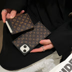 Brown Card MagSafe Phone Case For iPhone