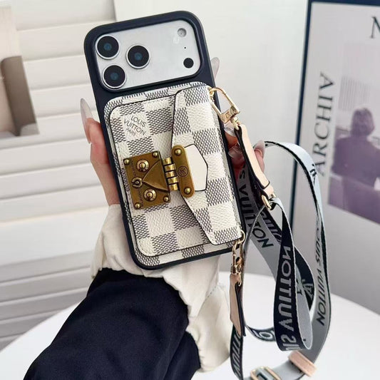 Card Holder Leather Phone Case For iPhone