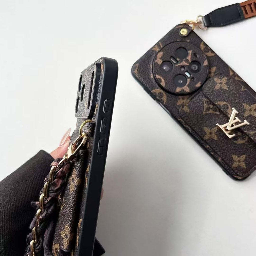 Brown Card Phone Case For iPhone
