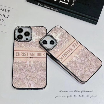 Pink Printed Phone Case For iPhone