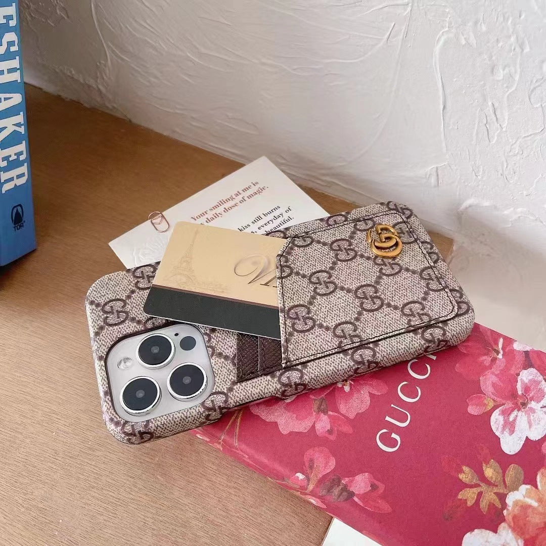 Künstlerische Karten-Telefonhülle für iPhone