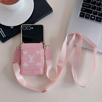 Letter Holster Card Wallet Case For Samsung