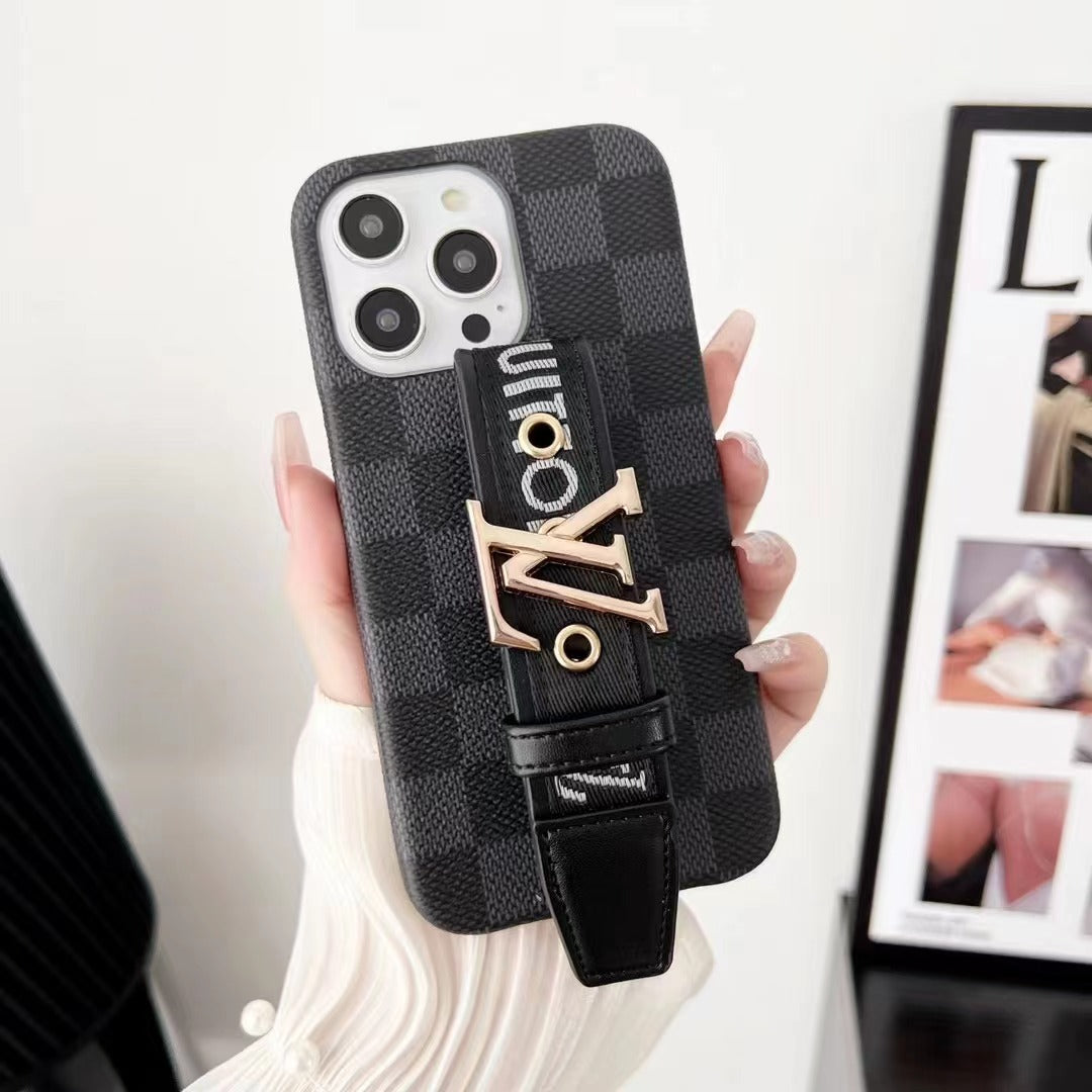 Klassische Handyhülle mit Nähten für das iPhone