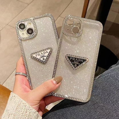 Bling Silver Phone Case For iPhone