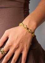 Tully Goldenes Armband