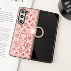 Galaxy-Hülle mit Bärenring-Design für Samsung