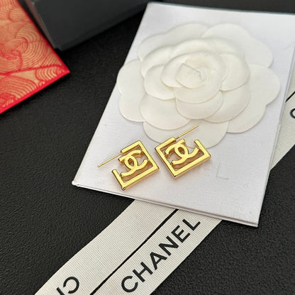 Square Hollow Earrings