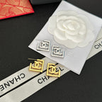 Square Hollow Earrings