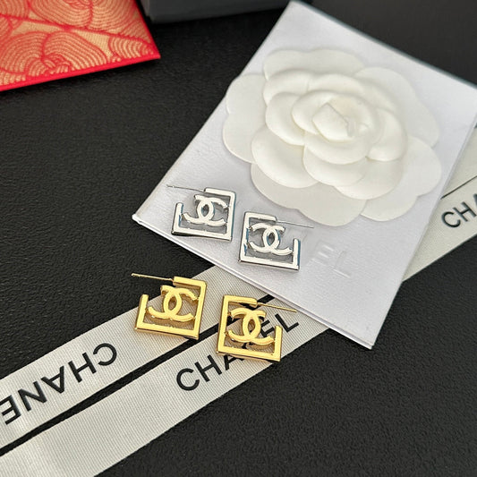Square Hollow Earrings