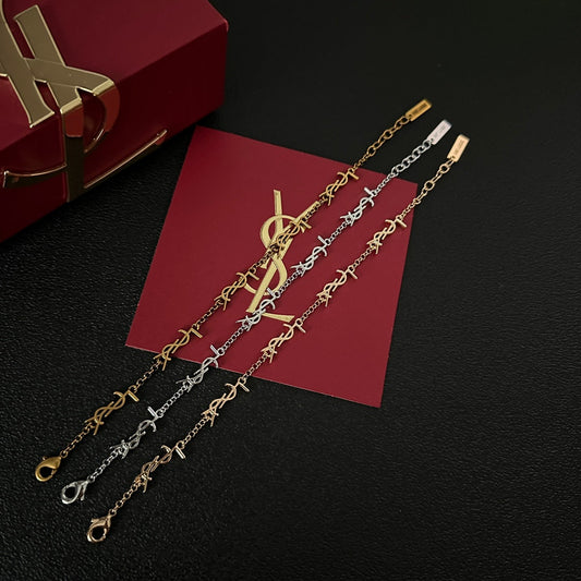 Simple Letter Fashion Bracelet