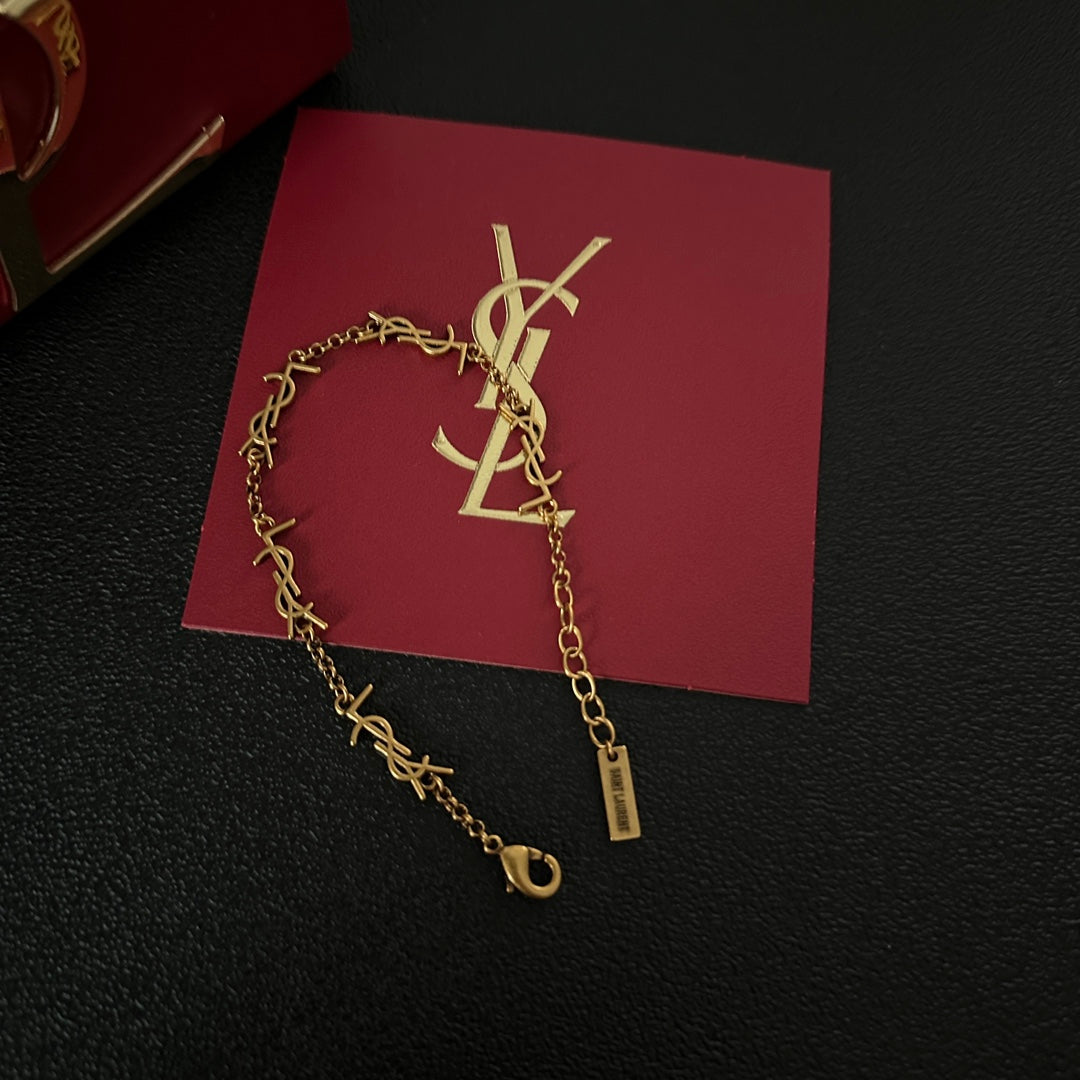 Simple Letter Fashion Bracelet