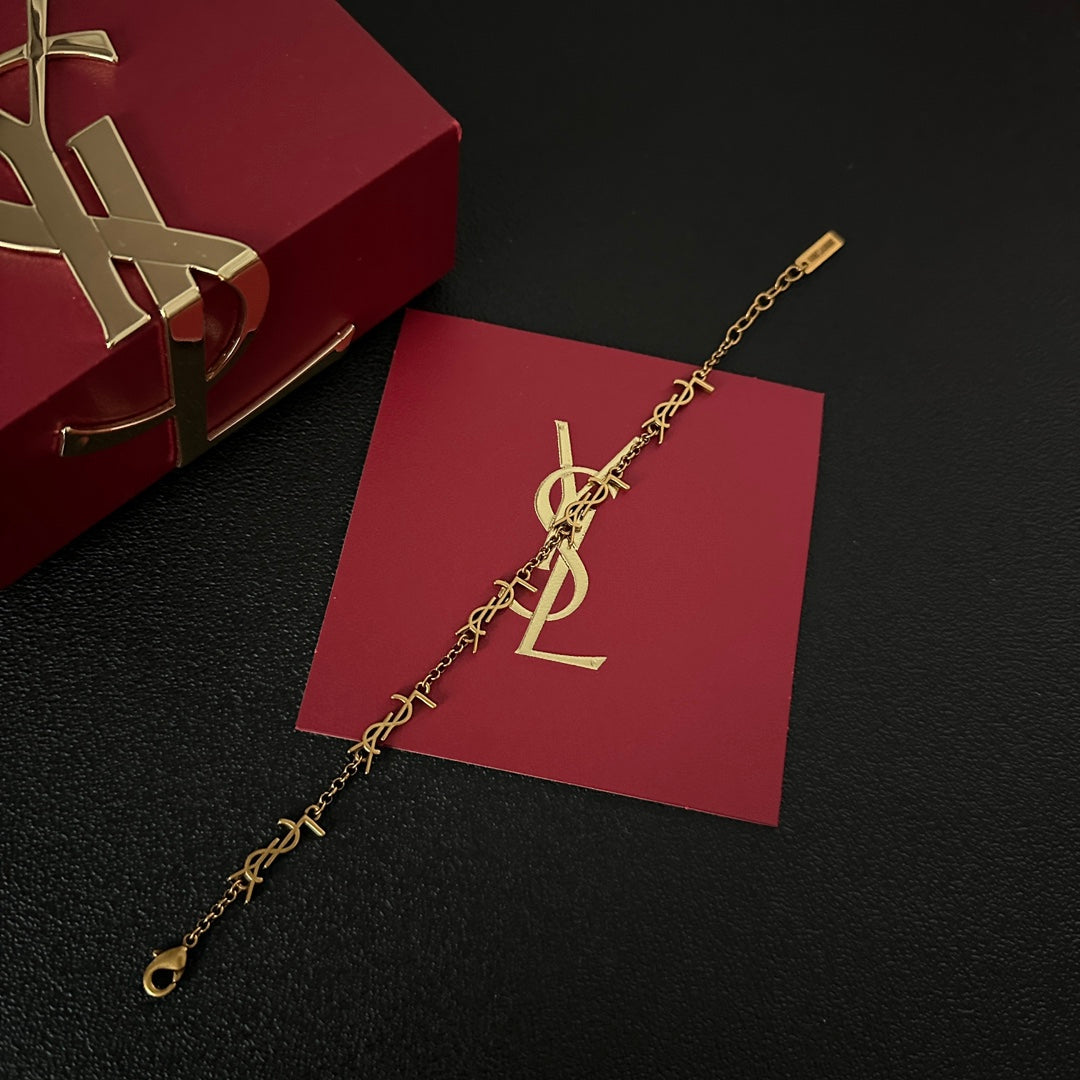 Simple Letter Fashion Bracelet