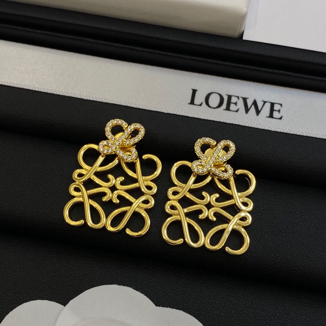 Vintage Diamond Earrings