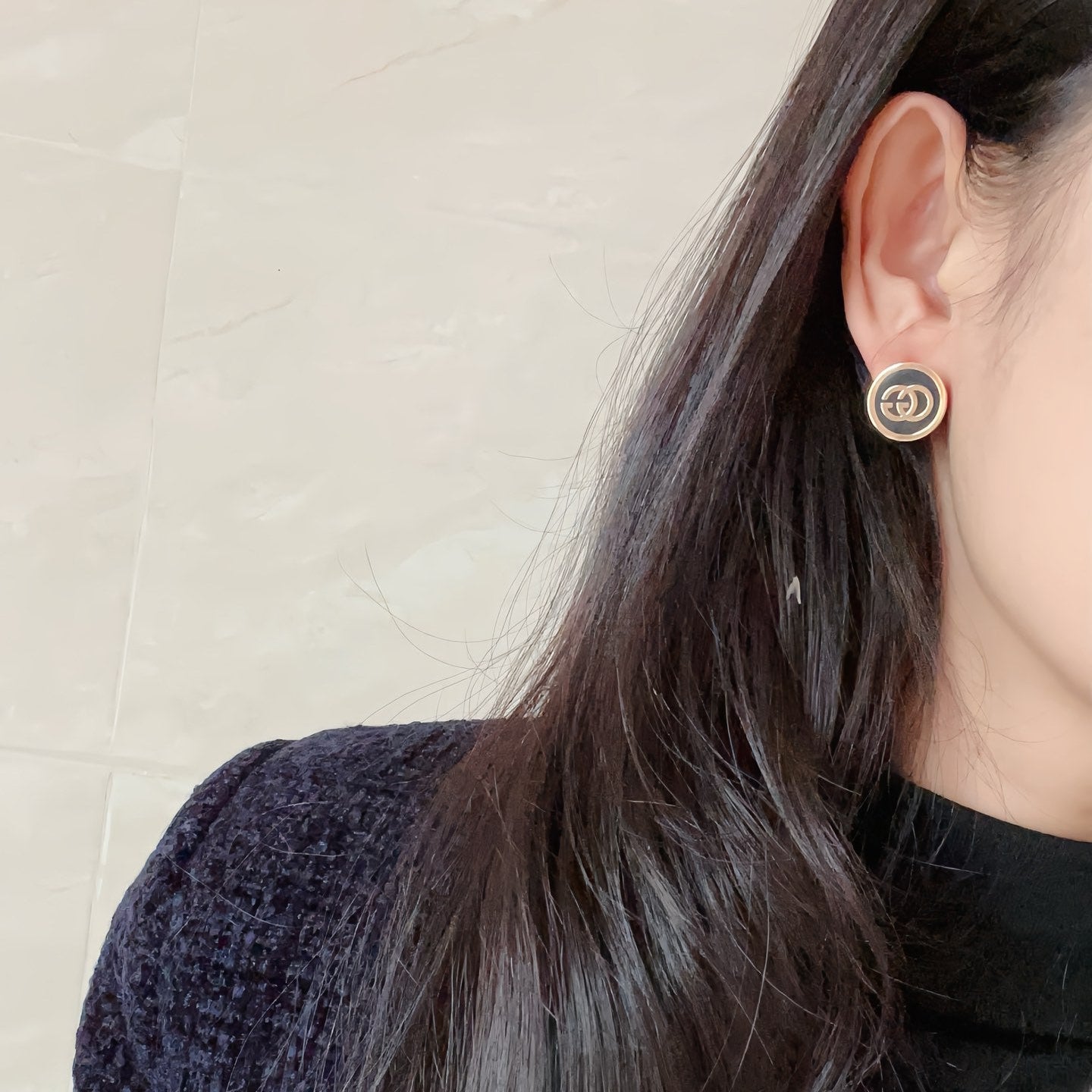 Orecchini alla moda ed eleganti