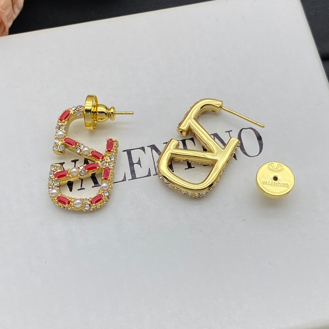 Vintage Gold Diamond Jewelry Set