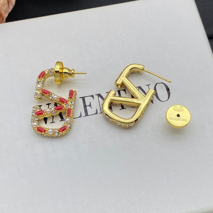 Vintage Gold Diamond Jewelry Set