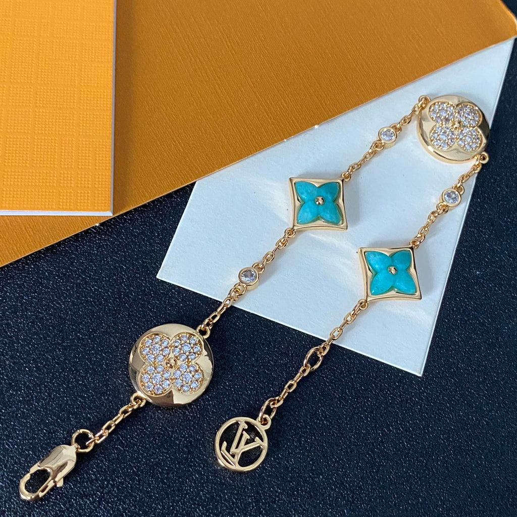 Braccialetto di lusso con gemme di strass