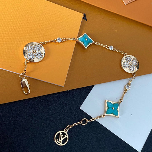 Luxurious Rhinestone Gem Bracelet