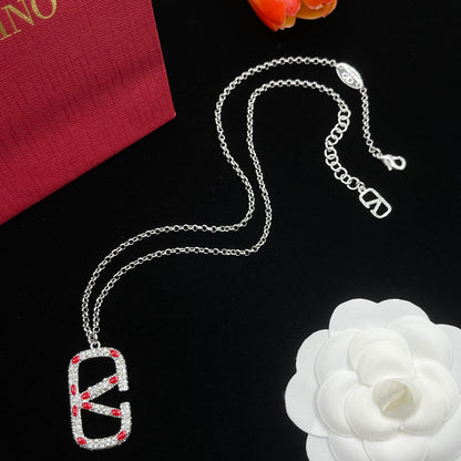 Vintage Silver Diamond Jewelry Set