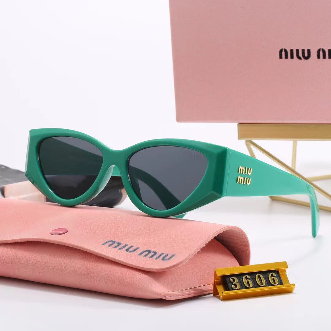 Modische 5-farbige Cat-Eye-Sonnenbrille
