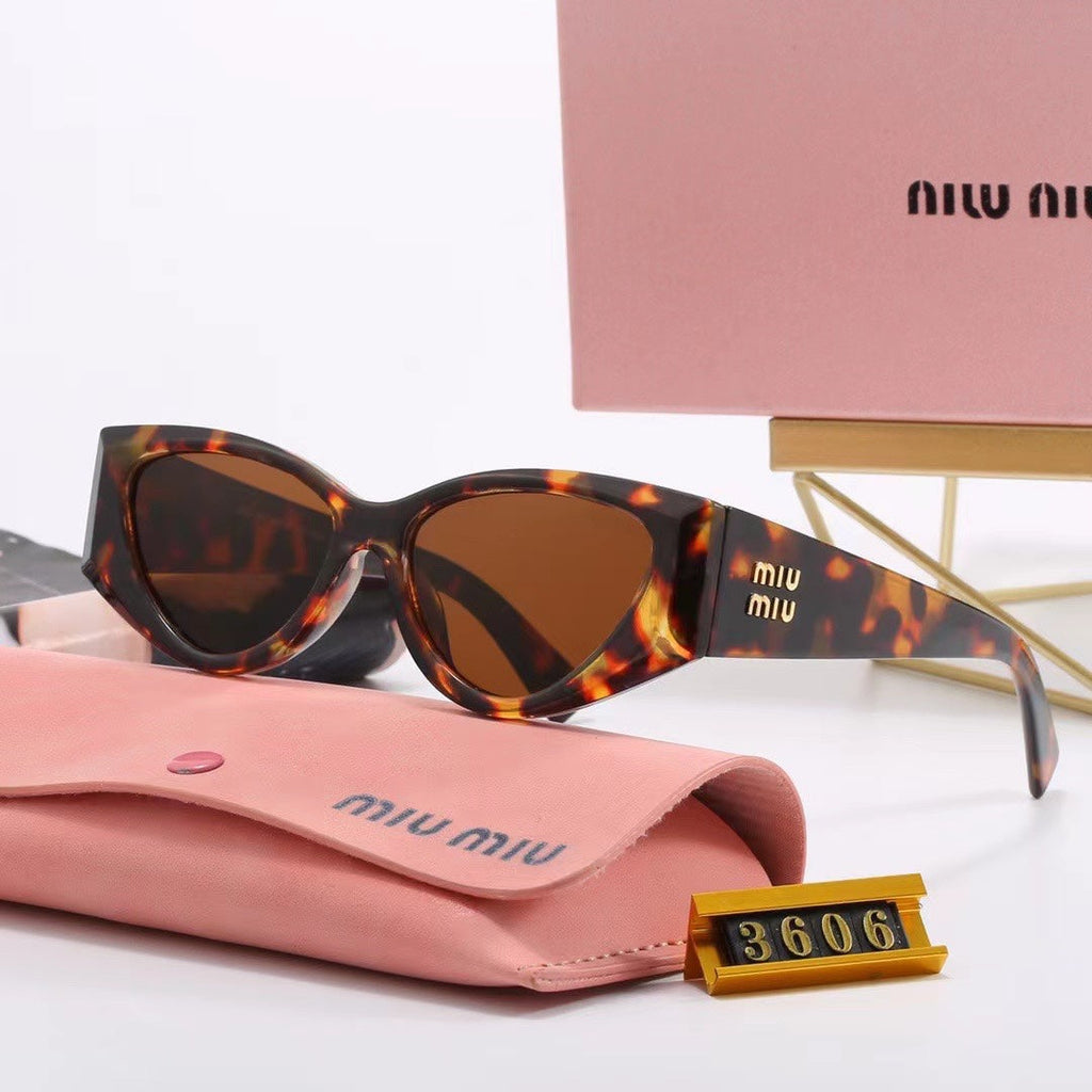 Modische 5-farbige Cat-Eye-Sonnenbrille