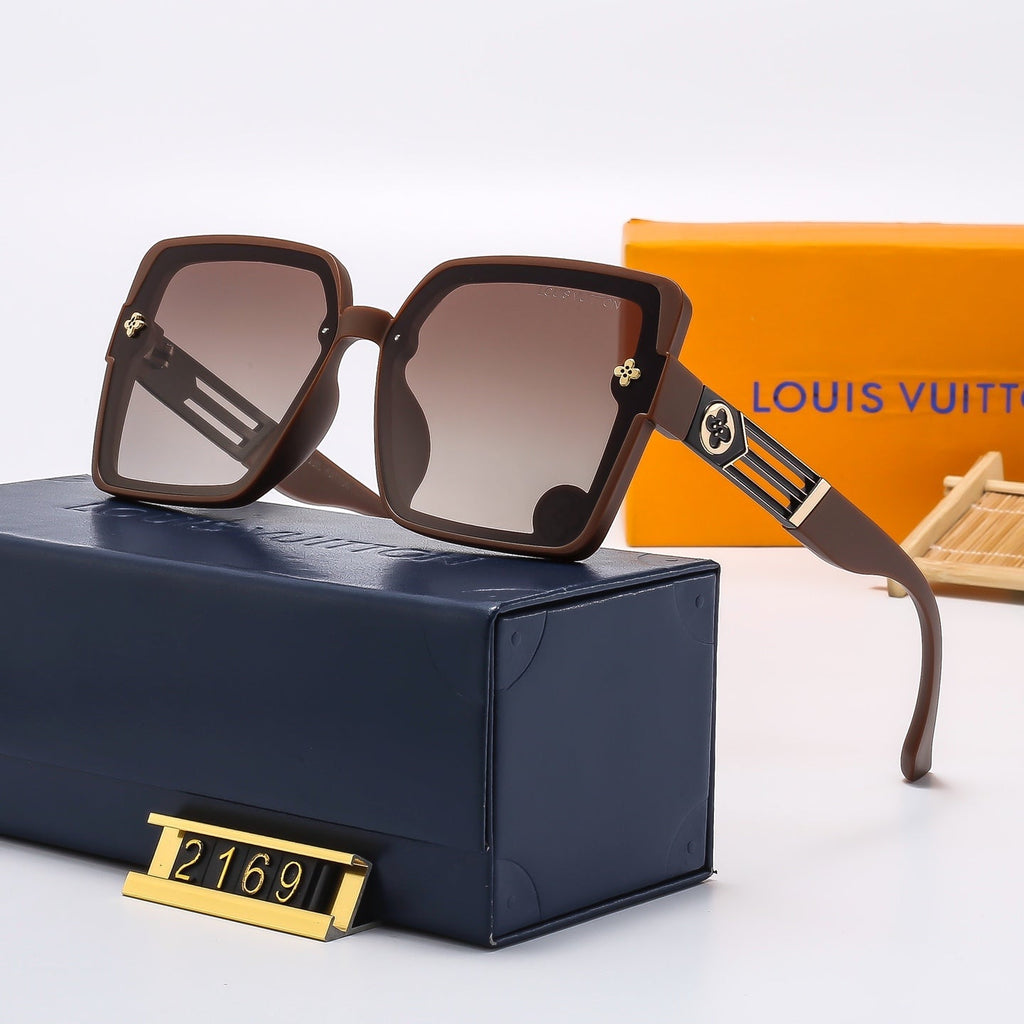 Modische Sonnenbrille mit quadratischem Rahmen