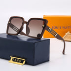 Modische Sonnenbrille mit quadratischem Rahmen