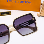 Modische Sonnenbrille mit quadratischem Rahmen