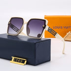 Modische Sonnenbrille mit quadratischem Rahmen