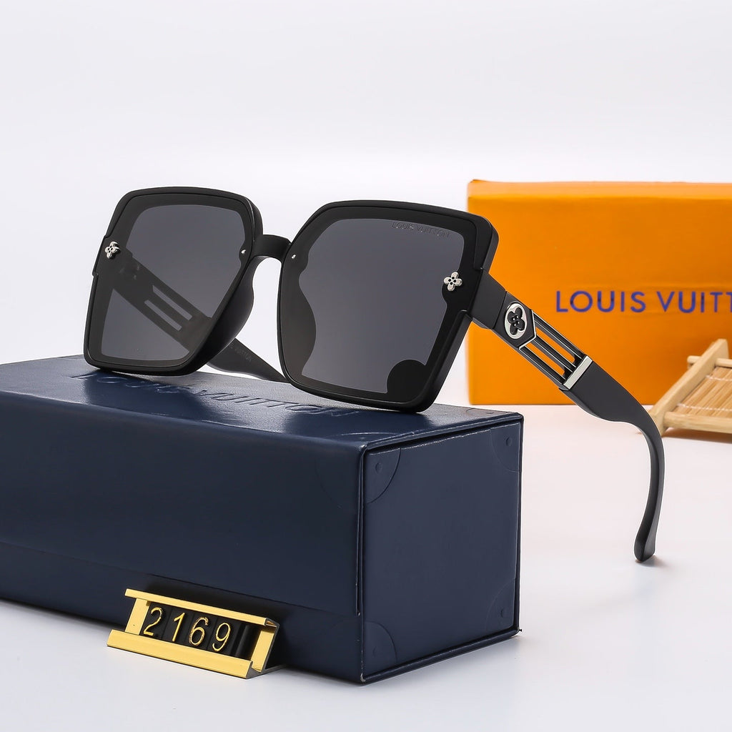Modische Sonnenbrille mit quadratischem Rahmen