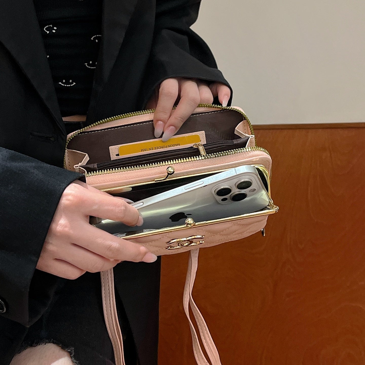 Cute Firl Phone Bag
