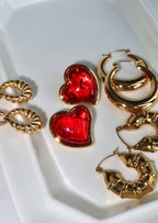 Herzohrringe „Mon Coeur T'adore“