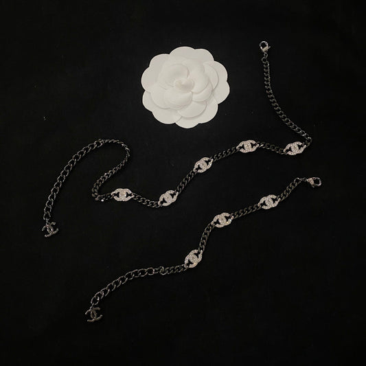 Fashion Diamond Bracelet & Necklace