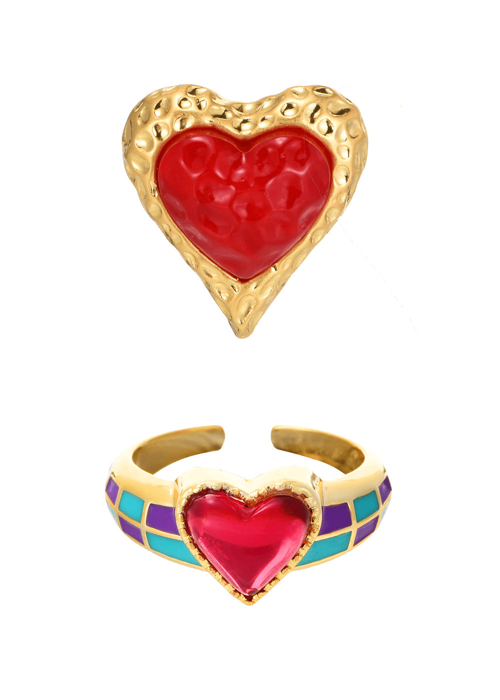 Ringset von Adam Love und Nikki Rose
