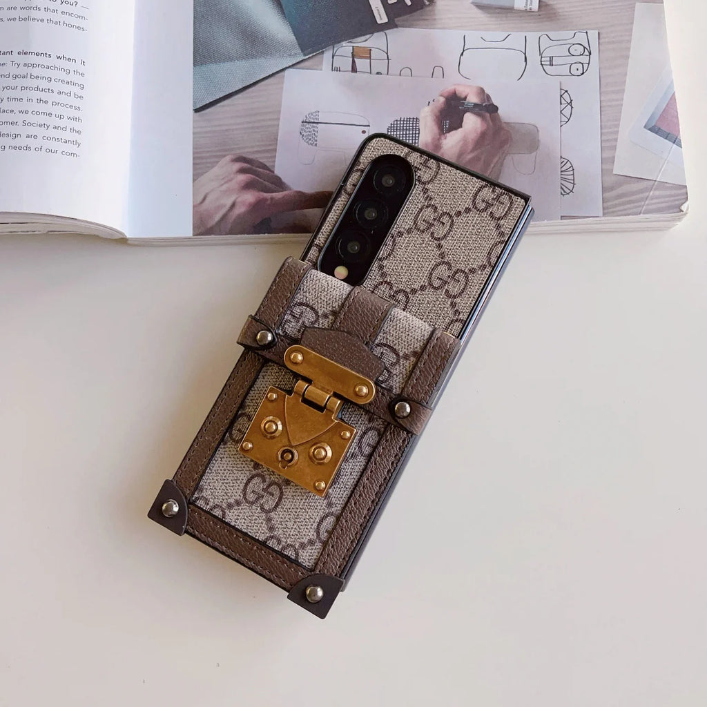 Retro Lock Kartenhalter Galaxy Case für Samsung